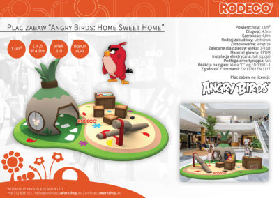 Plac zabaw „Angry Birds: Home Sweet Home”
